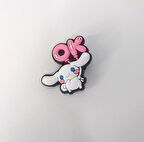Terlik Ayakkabı Sandalet Tokası Silikon Sanrio 1 Adet Tekli Terlik Süsü Aksesuar