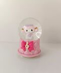 Kar Küresi Işıklı Müzikli Sanrio Tasarımlı Kar Küresi Biblo Sevgili Arkadaş Doğum Günü 16943