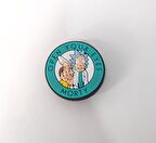 Terlik Ayakkabı Sandalet Tokası Silikon Rick And Morty 1 Adet Tekli Terlik Süsü 