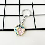 Demon Slayer Mask Maske Anime Metal Anahtarlık 