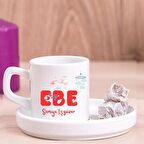 Ebelere Özel Türk Kahve Fincanı ve Altı