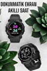 Unisex Tasarımıyla Klasik Ve Spor Kombinlere Uygun Akıllı Saat