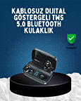 Bluetooth V5.0 Teknolojili Parmak Dokunmatik Kontrol Kulaklık Seti