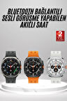 Akıllı Saat Amoled Ekran Bluetooth Bağlantılı Sağlık Takibi Gps Uyumlu