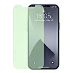 İphone 12 6.7 0.30Mm Full Tempered Cam Ekran Koruyucu 2Set Anti-Bluelight-(5775)