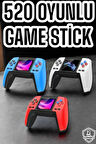Game Stick Oyun Konsolu 520 Oyunlu Oyunlu Led Ekran