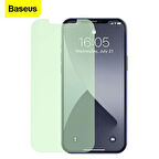 İphone 12 Mini 0.15Mm Full Tempered Cam Ekran Koruyucu 2Set Anti-Bluelight-(5775)