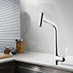 Venita Pirinç Başlıklı Spiralli Mutfak Evye Bataryası