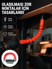 DMAX Esnek Şaftlı Matkap Bits Uç Seti 12 Parça Vida Montaj ve Tamir Seti