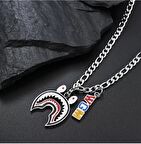 Wgm Kolye Köpekbalığı Ağzı Kolye