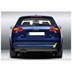 Audi A3 2009-2013 Arka Tampon Çeki Demiri Kapağı