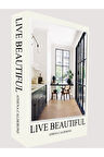 175 LIVE BEATUFUL Dekoratif Kitap Kutusu