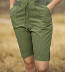 Pamuklu Orta Boy Şort - 2050