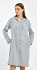 Müslin Kapşonlu Tunik -1050