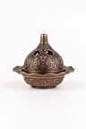 Bakır Konik Tütsülük | Copper Incense Burner – El İşçiliği/Handcrafted