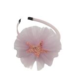 Crazy Kids Yıldızlı Tüllü Taç Pembe