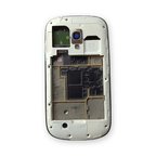 Samsung i8910 Kasa Samsung Galaxy S3 Mini Gri Renk Orta Kasa Çıtalı on off Ses tuş bordu Kamera Lensi