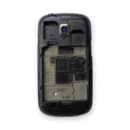 Samsung i8910 Kasa Samsung Galaxy S3 Mini Mavi Renk Orta Kasa Çıtalı on off Ses tuş bordu Kamera Lensi