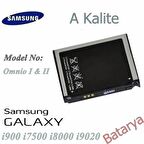 Samsung i900 Batarya Samsung Omnia i7500 Galaxy i8000 Omnia 2 i9020 Uyumlu Batarya