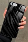 Apple iPhone 6 Plus Uyumlu Zebra Tasarımlı Parlak Silikon Kılıf