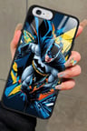 Apple iPhone 6 Plus Uyumlu Batman Tasarımlı Parlak Silikon Kılıf