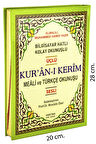 Arapça - Türkçe Okunuş ve Mealli Kuranı Kerim Rahle Boy Sesli - Üçlü Kuran - Haktan Yayınları