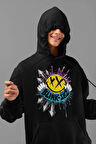 Blink-182 Baskılı Unisex Oversize Hoodie
