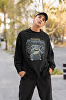 Pokemon Blastoise Baskılı Unisex Oversize Çizgi Film Sweatshirt