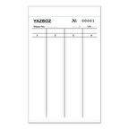 Yazboz Oyun Kağıdı 1. Hamur Kağıt 4 Bölmeli 50 Cilt