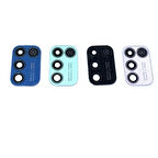 İnfinix Hot 10 Play İle Uyumlu Kamera Camı  Mavi X688