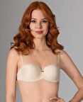 NBB Destekli Push-up Straplez Cuplı Basic Sütyen- 3520