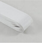 BEYAZ 1 cm KURDELA GROGREN 10 metre 3 ADET