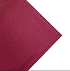 BORDO İNCE KEÇE 50*42 3 ADET