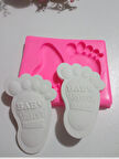 Baby Shover ayak izi kalıbı 10-8 cm