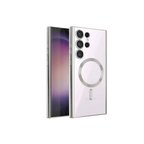 Samsung Galaxy S Ultra Kılıf Kross Magneticsafe Kapak - Titan Gri