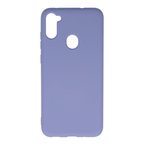 Samsung Galaxy A11 Kılıf Nano İçi Kadife Silikon - Lila