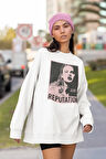 Reputation Yazılı Unisex Oversize Taylor Swift Sweatshirt