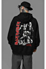 Iron Maiden Müzik Grubu Baskılı Unisex Oversize Rock Metal Hoodie