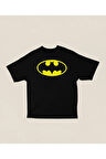 The Batman Kahraman Karakter Baskılı Unisex Oversize Tişört
