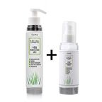 ixora Hyalüronik Asit, Yosun ve Aloe Vera Özlü Nemlendirici & Yatıştırıcılı 2'li Cilt Bakım Seti