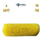 İzmir Fırça Mercan Parmak Rulo Yedek - 10 cm - 2 Adet