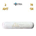 İzmir Fırça Kadife Moher Parmak Rulo Yedek - 10 cm - 2 Adet