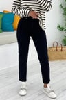 Siyah Mom Jean 85321