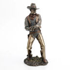 Wise Karışık-Wise Biblolar - Kovboy Biblo 13,5x13x31,5 cm Dekoratif Obje Hediyelik