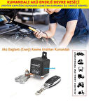 AKÜ ENERJİ DEVRE KESİCİ (MOTOR KAPAĞINI AÇMADAN UZAKTAN KUMANDA İLE ENERJİ KESME)