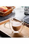 Türk kahvesi-Shot-Espresso Fİncanı 2'li Kalpli