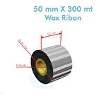 'Ribbon'' WX10FBK (Standart Wax) **50mm x 300m** 1 inç Outside