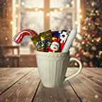 Krem Kupa Noel Baba Sürprizi