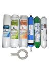 Pera Water Açık Kasa Su Arıtma Cihazlarına Uygun Pallas 80 Gpd Mebranlı 6 Li Alkali Filtre Seti