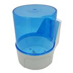 Palex İçten Çekme Cimri Kağıt Havlu Dispenseri Aparatı - Şeffaf Mavi - Plastik